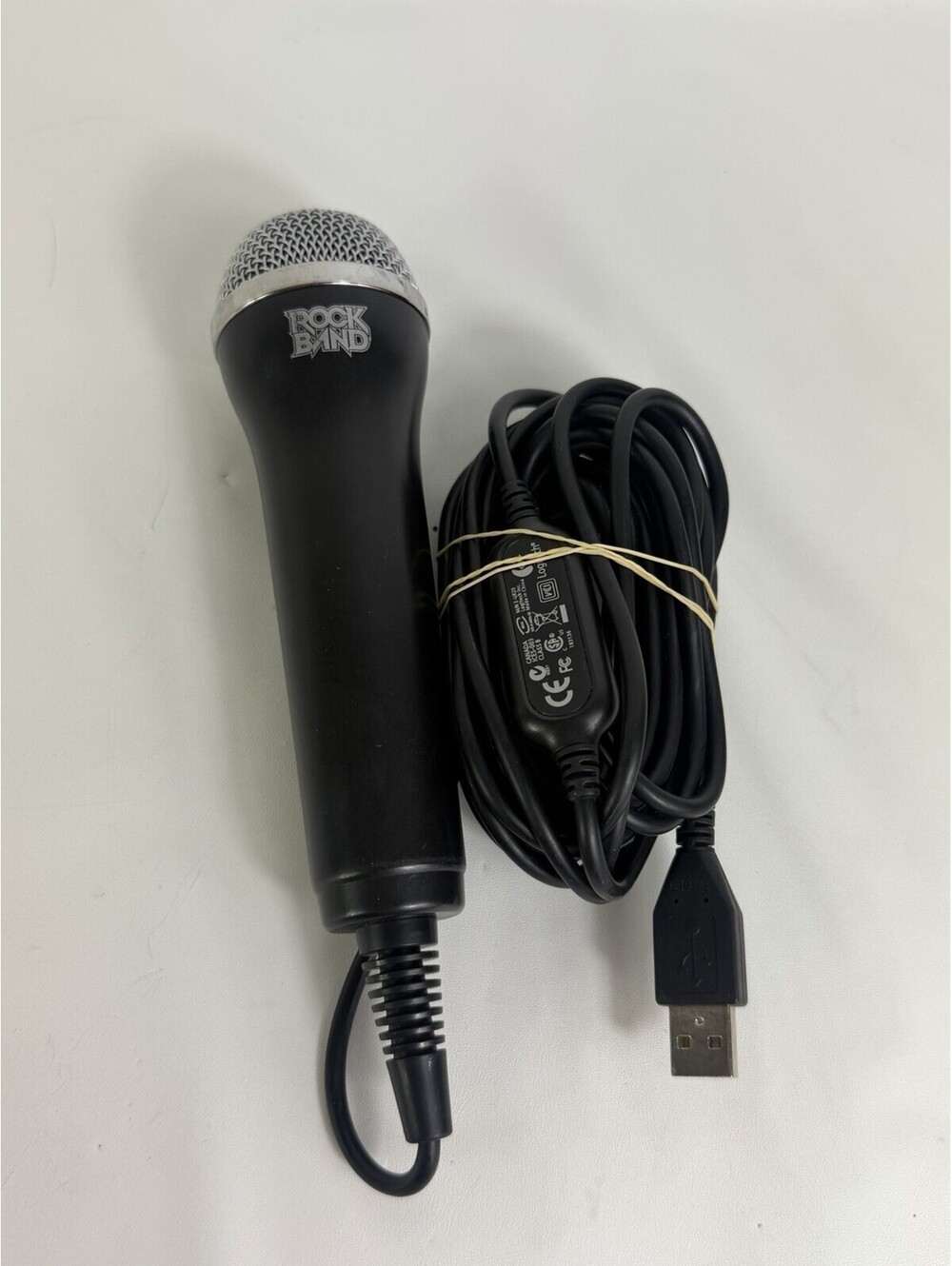 Rockband Logitech USB Microphone E-UR20 for Xbox 360/PS3/Wii Tested Working